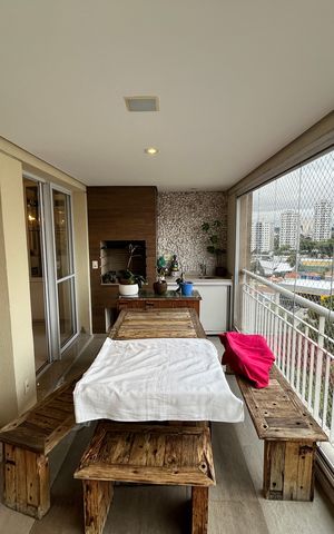 Apartamento à venda com 144m², 3 quartos e 2 vagasVaranda da Sala