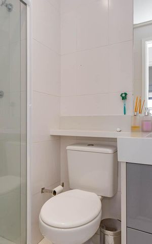 Apartamento à venda com 67m², 2 quartos e 1 vagaBanheiro Social