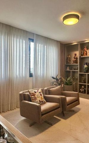 Apartamento à venda com 130m², 4 quartos e 3 vagas Apartamento à venda com 130m², 4 quartos e 3 vagasSala