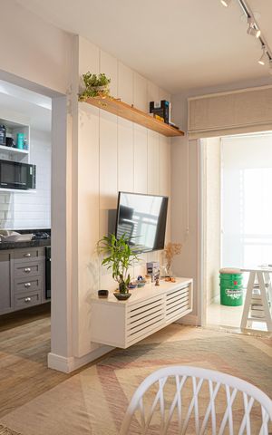 Apartamento à venda com 48m², 1 quarto e 1 vaga Apartamento à venda com 48m², 1 quarto e 1 vagaSala