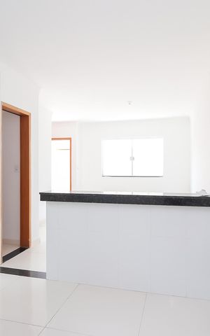 Casa de condomínio para alugar com 68m², 2 quartos e 2 vagasCozinha