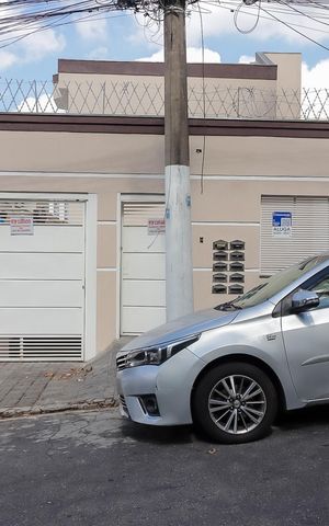 Casa de condomínio para alugar com 68m², 2 quartos e 2 vagasFachada
