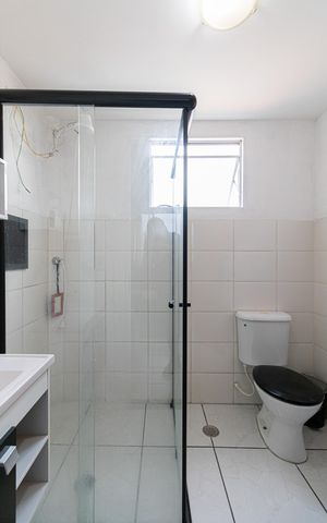 Apartamento para alugar com 48m², 2 quartos e sem vaga Apartamento para alugar com 48m², 2 quartos e sem vagaBanheiro