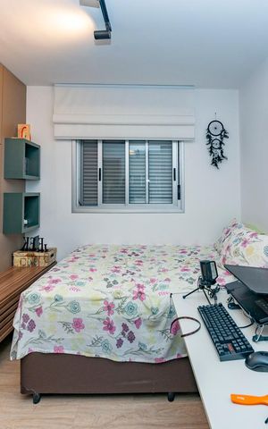 Apartamento à venda com 113m², 4 quartos e 2 vagas Apartamento à venda com 113m², 4 quartos e 2 vagasQuarto 2