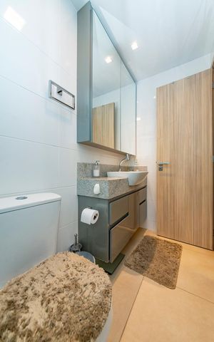 Apartamento à venda com 113m², 4 quartos e 2 vagas Apartamento à venda com 113m², 4 quartos e 2 vagasBanheiro da Suíte