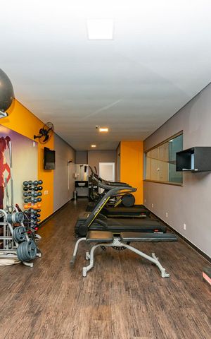 Apartamento à venda com 113m², 4 quartos e 2 vagas Apartamento à venda com 113m², 4 quartos e 2 vagasAcademia