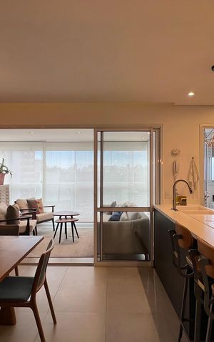 Apartamento para alugar com 84m², 2 quartos e 2 vagas Apartamento para alugar com 84m², 2 quartos e 2 vagasSala de Jantar