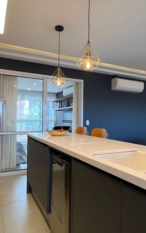 Apartamento para alugar com 84m², 2 quartos e 2 vagas Apartamento para alugar com 84m², 2 quartos e 2 vagasCozinha