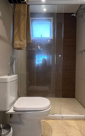Apartamento para alugar com 84m², 2 quartos e 2 vagas Apartamento para alugar com 84m², 2 quartos e 2 vagasBanheiro da Suíte 2