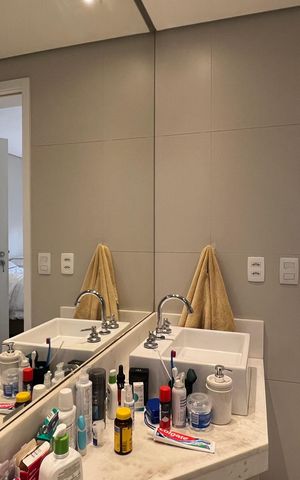 Apartamento para alugar com 84m², 2 quartos e 2 vagas Apartamento para alugar com 84m², 2 quartos e 2 vagasBanheiro da Suíte 2