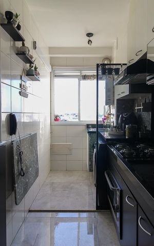 Apartamento à venda com 47m², 2 quartos e 1 vagaCozinha