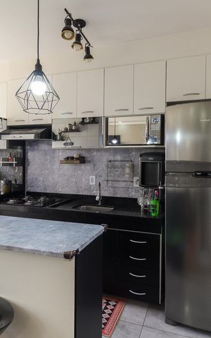 Apartamento à venda com 47m², 2 quartos e 1 vagaCozinha