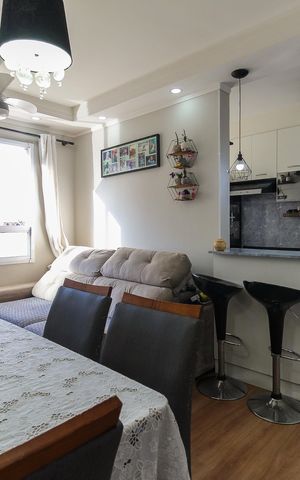 Apartamento à venda com 47m², 2 quartos e 1 vagaSala