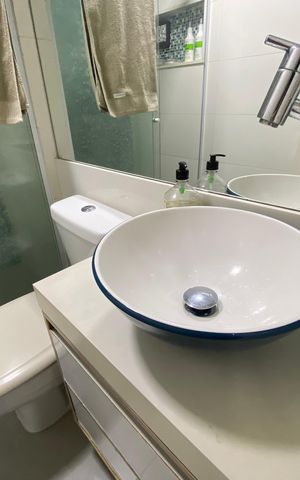 Casa à venda com 75m², 2 quartos e 1 vaga Casa à venda com 75m², 2 quartos e 1 vagaBanheiro Social 2