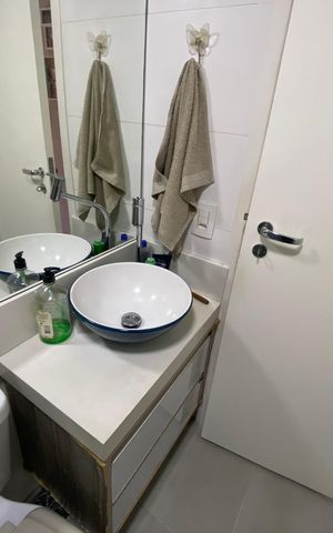 Casa à venda com 75m², 2 quartos e 1 vaga Casa à venda com 75m², 2 quartos e 1 vagaBanheiro Social 2