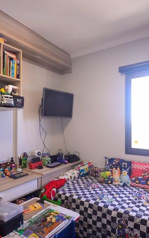Apartamento à venda com 82m², 3 quartos e 2 vagas Apartamento à venda com 82m², 3 quartos e 2 vagasQuarto 1