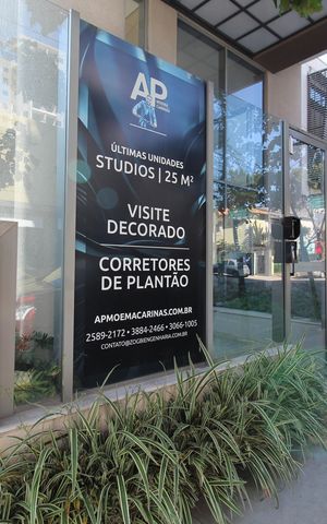 Apartamento à venda com 36m², 1 quarto e sem vagaFachada e Portaria