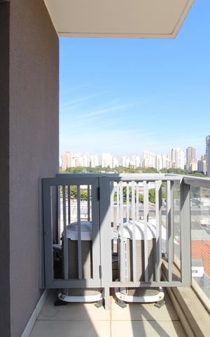Apartamento à venda com 36m², 1 quarto e sem vagaVaranda