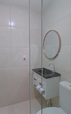 Apartamento para alugar com 42m², 2 quartos e 1 vagaBanheiro social