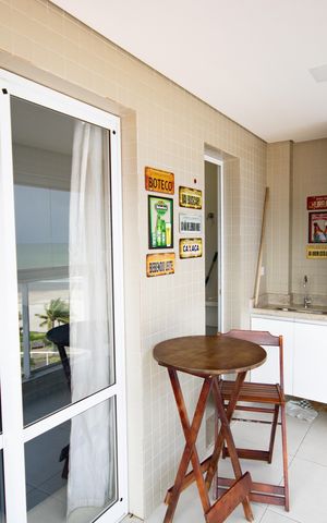 Apartamento para alugar com 55m², 1 quarto e 1 vaga Apartamento para alugar com 55m², 1 quarto e 1 vagaVaranda
