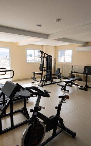 Apartamento para alugar com 55m², 1 quarto e 1 vaga Apartamento para alugar com 55m², 1 quarto e 1 vagaÁrea comum - Academia