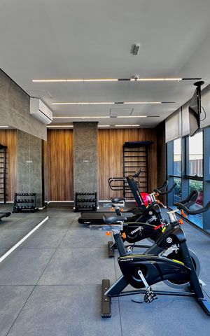 Studio à venda com 23m², 0 quarto e sem vaga Studio à venda com 23m², 0 quarto e sem vagaAcademia
