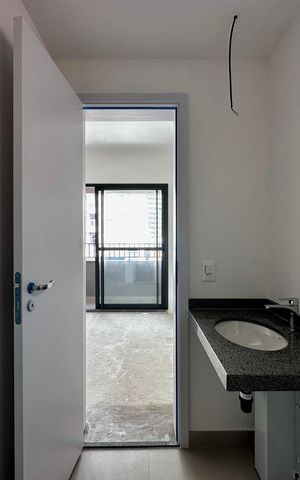 Studio à venda com 25m², 0 quarto e sem vaga Studio à venda com 25m², 0 quarto e sem vagaBanheiro