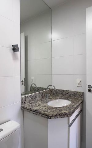 Apartamento para alugar com 35m², 1 quarto e sem vaga Apartamento para alugar com 35m², 1 quarto e sem vagaBanheiro