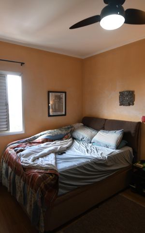 Apartamento à venda com 55m², 1 quarto e 1 vagaQuarto Suíte