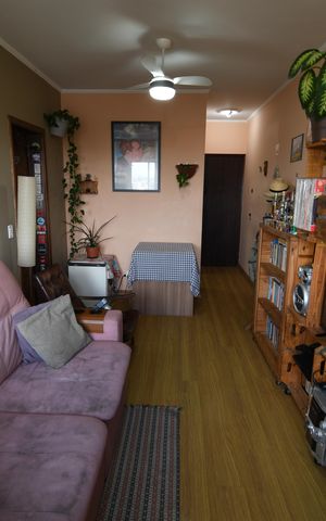 Apartamento à venda com 55m², 1 quarto e 1 vagaSala