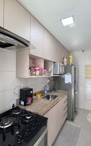 Apartamento à venda com 126m², 3 quartos e 2 vagas Apartamento à venda com 126m², 3 quartos e 2 vagasCozinha e Área de Serviço
