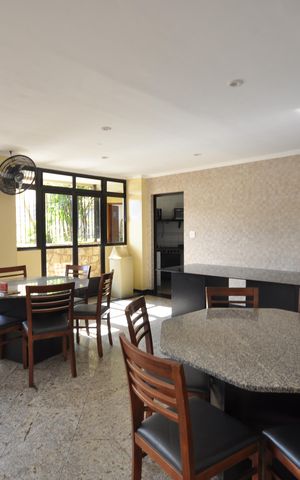 Apartamento para alugar com 63m², 2 quartos e 1 vagaÁrea comum - Salão de festas