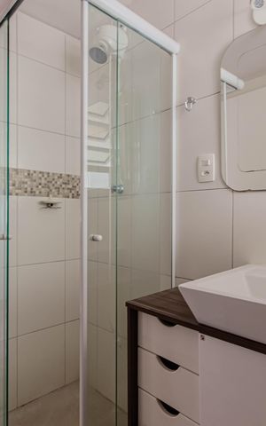 Apartamento à venda com 60m², 2 quartos e 1 vaga Apartamento à venda com 60m², 2 quartos e 1 vagaBanheiro