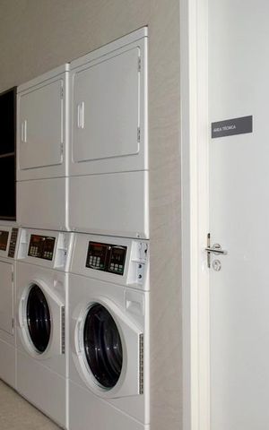 Studio à venda com 36m², 1 quarto e sem vagaLavanderia