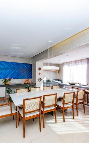 Apartamento à venda com 126m², 3 quartos e 3 vagas Apartamento à venda com 126m², 3 quartos e 3 vagasSala de Jantar