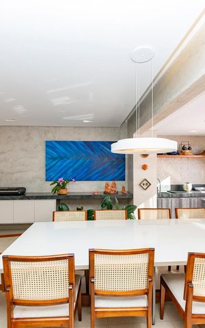 Apartamento à venda com 126m², 3 quartos e 3 vagas Apartamento à venda com 126m², 3 quartos e 3 vagasSala de Jantar