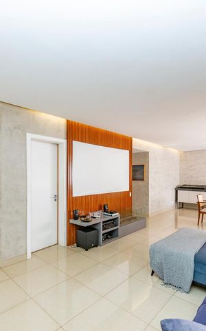Apartamento à venda com 126m², 3 quartos e 3 vagas Apartamento à venda com 126m², 3 quartos e 3 vagasSala
