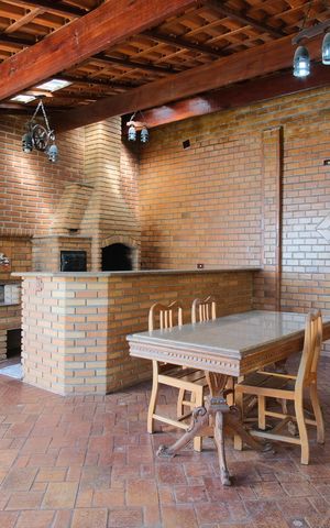 Casa de condomínio à venda com 290m², 5 quartos e 4 vagasÁrea comum - Espaço Gourmet