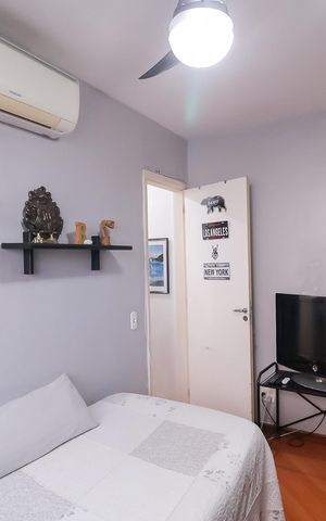 Apartamento à venda com 60m², 2 quartos e 1 vagaQuarto 2