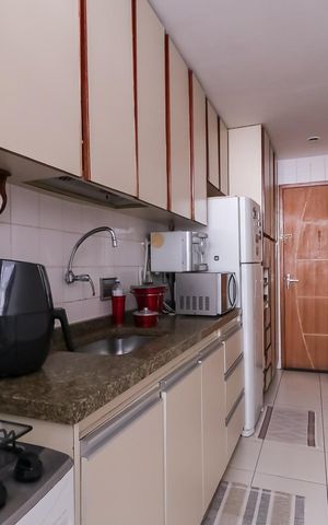 Apartamento à venda com 60m², 2 quartos e 1 vagaCozinha
