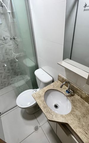 Casa de condomínio para alugar com 29m², 1 quarto e sem vagaBanheiro