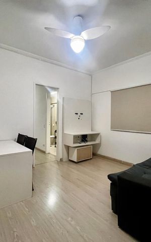 Apartamento para alugar com 42m², 1 quarto e 1 vaga Apartamento para alugar com 42m², 1 quarto e 1 vagaSala