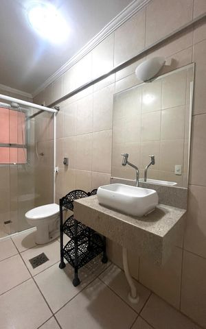 Apartamento para alugar com 42m², 1 quarto e 1 vaga Apartamento para alugar com 42m², 1 quarto e 1 vagaBanheiro