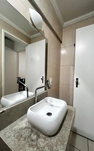 Apartamento para alugar com 42m², 1 quarto e 1 vaga Apartamento para alugar com 42m², 1 quarto e 1 vagaBanheiro