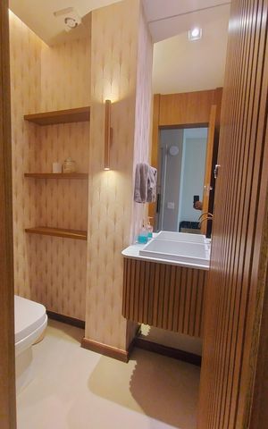 Apartamento à venda com 123m², 3 quartos e 2 vagas Apartamento à venda com 123m², 3 quartos e 2 vagasBanheiro 1