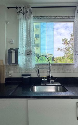 Apartamento à venda com 83m², 2 quartos e 2 vagasCozinha e Área de Serviço
