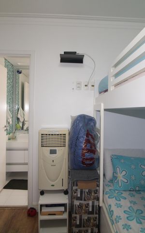 Apartamento à venda com 110m², 3 quartos e 2 vagasQuarto 3