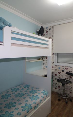 Apartamento à venda com 110m², 3 quartos e 2 vagasQuarto 3