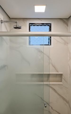 Apartamento à venda com 116m², 3 quartos e 3 vagasBanheiro da Suíte