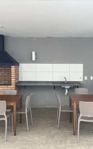Apartamento para alugar com 37m², 1 quarto e sem vaga Apartamento para alugar com 37m², 1 quarto e sem vagaÁrea comum - Churrasqueira